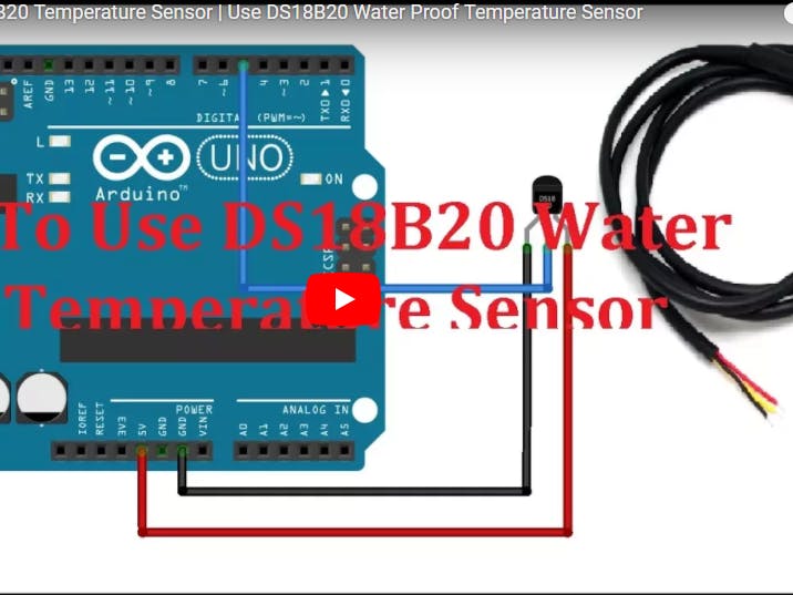 2PCS Waterproof Digital Thermal Probe or Sensor DS18B20 DS18B20 Arduino Sensor